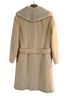 bullocks Wilshire 100% Wool Ivory Wool Coat Size M - photo 2