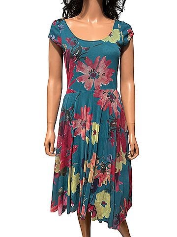 Weston Wear Anthro Weston Wear Floral Quinby Keyhole Dress Casual Dress (view 1)