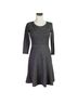 Talbots 100% Wool Solid Gray Casual Dress Size S - photo 4