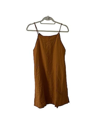 Everlane The Linen Apron Casual Dress (view 1)