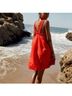 Everlane Red Casual Dress Size S - photo 11