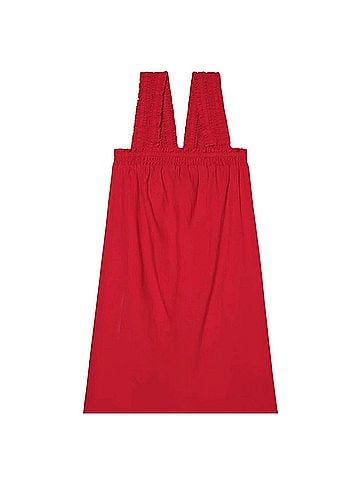 Everlane The Smocked Linen Casual Dress (view 1)