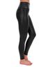 SPANX Solid Black Faux Leather Leggings Size XS - photo 4