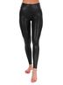 SPANX Solid Black Faux Leather Leggings Size XS - photo 5