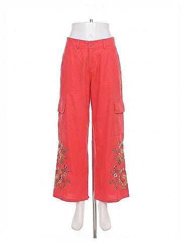 Johnny Was Drawstring Hem Cargo Pant Marisol (view 1)
