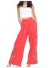 Johnny Was Pink Drawstring Hem Cargo Pant Marisol Size M - photo 2