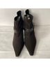 Donald J Pliner Snake Print Brown Ankle Boots Size 9 1/2 - photo 8