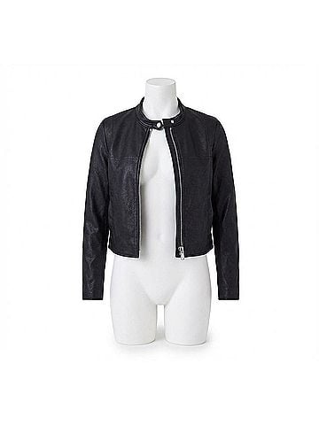 SPANX Leather-Like Moto Jacket (view 1)
