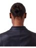 SPANX Solid Black Leather-Like Moto Jacket Size XL - photo 5