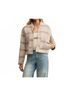 Z Supply Brown Cambridge Plaid Jacket Size L - photo 2