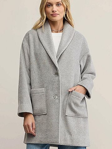 Z Supply Lennon Heathered Coat (view 2)