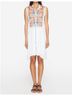 Johnny Was White Torreya Button Down Dress (Slip) Size M - photo 2