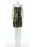 Johnny Was Print Green Gemini Sequin Mini Dress Size S - photo 1