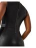 SPANX Solid Black Leather Like Combo Shift Size XS - photo 5