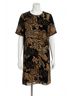 Johnny Was Black Modet Short Dress Size M - photo 1