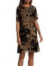Johnny Was Black Modet Short Dress Size M - photo 2