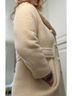 bullocks Wilshire 100% Wool Ivory Wool Coat Size M - photo 9