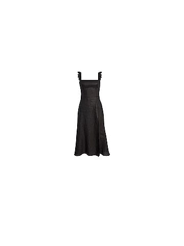 Reformation Spaulding Linen Dress Casual Dress (view 1)