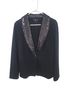 Adrianna Papell Black Blazer Size L - photo 1