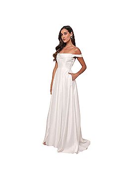 fitted lace wedding dress Lulus Bryson Ruffled Embroidered Sequin Maxi Dress In Ivory/Pink  Infinity  Raine