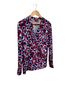 Altuzarra 100% Polyester Floral Multi Color Long Sleeve Button-Down Shirt Size 4 - photo 4