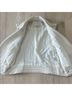 IRO Multi Color White Ivory Leather Jacket Size S - photo 4