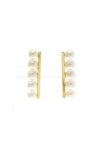 Tasaki Tasaki Balance Plus Earrings E-4463 Pearl Yellow Gold (18K) Stud Earrings Gold (view 1)