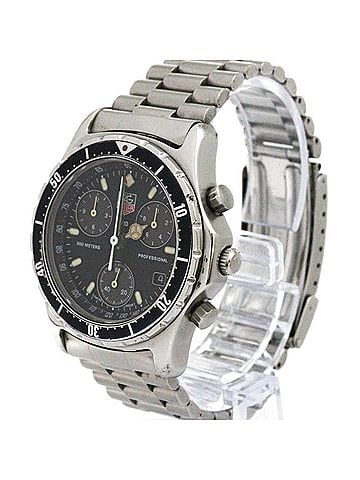TAG Heuer TAG HEUER Professional Chronograph Steel Quartz Mens Watch 570.206 (view 2)