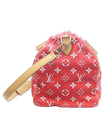 Louis Vuitton LOUIS VUITTON M24420 P9 Rouge Speedy Bandouliere 40 Boston Bag, (Red), Men's (view 2)