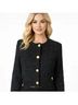 Zara Solid Black Jacket Size XS - photo 4