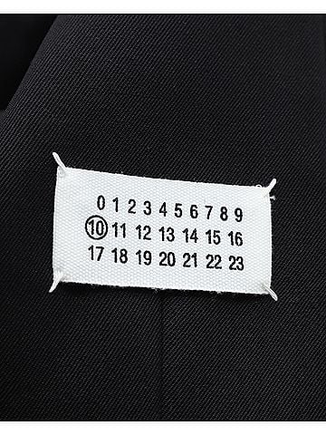 Maison Margiela Maison Martin Margiela Tuxedo Trousers in Black Wool (view 2)