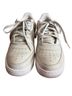Nike 100% Leather White Tan Sneakers Size 7 - photo 1