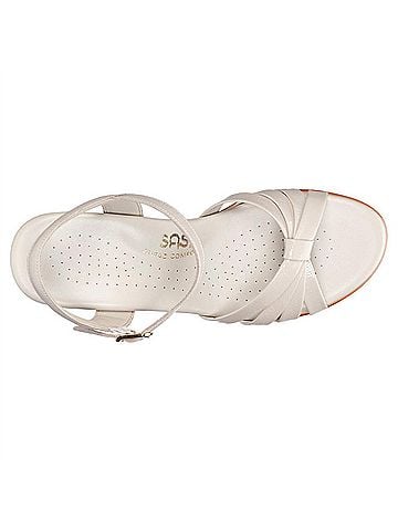 SAS Women's Strippy Quarter Strap Wedge Sandal (view 2)