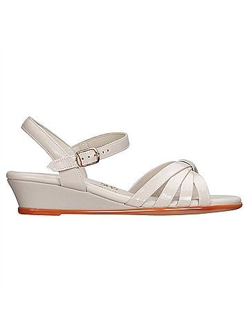 SAS Women's Strippy Quarter Strap Wedge Sandal (view 1)