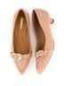 Andrea Solid Pink Women's Pointed Toe Pump Size 9 - photo 4