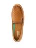 Andrea Solid Brown Women's Leather Flat Loafer Size 10 - photo 2