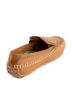 Andrea Solid Brown Women's Leather Flat Loafer Size 10 - photo 3