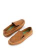 Andrea Solid Brown Women's Leather Flat Loafer Size 10 - photo 4