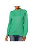 Susan Graver 100% Polyester Solid Green Pullover Sweater Size M - photo 4