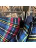 Zara Plaid Blue Red Casual Skirt Size XS - photo 5
