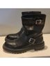 Steve Madden Solid Black Ankle Boots Size 8 - photo 4