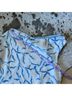 Tuckernuck 100% Polyester Print White Blue Cocktail Dress Size XS - photo 10