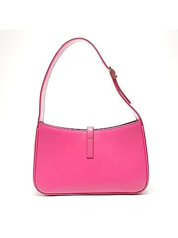 Yves Saint Laurent Yves Saint Laurent Le 5 A 7 Leather Hobo Shoulder Bag in Pink (view 2)