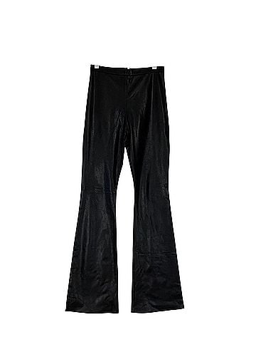 Amanda Uprichard Amanda Uprichard Amina Black Leather Faux Leather Pants (view 1)