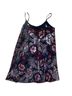 Emerald Sundae Floral Black Red Silver Cocktail Dress Size S - photo 2