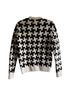 Rowing Blazers 100% Wool Graphic Black White Pullover Sweater Size XS - photo 2