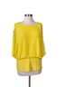 MSK Solid Yellow Short Sleeve Blouse Size S - photo 1