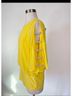 MSK Solid Yellow Short Sleeve Blouse Size S - photo 5