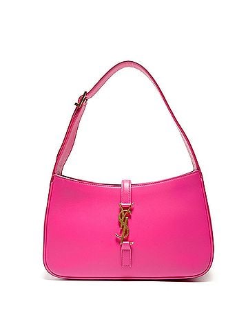Yves Saint Laurent Yves Saint Laurent Le 5 A 7 Leather Hobo Shoulder Bag, Pink, WS26456 (view 1)