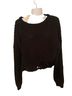 Francesca's Black Pullover Sweater Size M - photo 1
